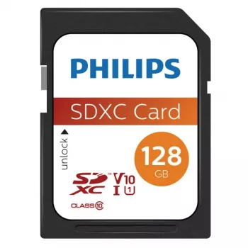 Atminties kortelė Philips 128GB SDXC UHS-I FM12SD55B/00