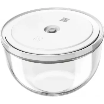 Stiklinis maisto laikymo indas su dangčiu ZWILLING FRESH & SAVE 4 L — permatomas, suderinamas su vakuumavimu