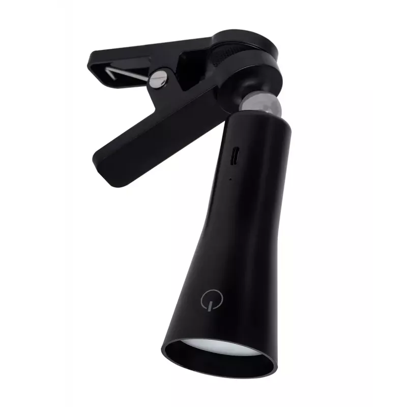 Stalinė lempa ActiveJet AJE-IDA 4IN1 juoda — 12 LED lempučių, 5 W, 4000 K, 1200 mAh baterija, USB-C