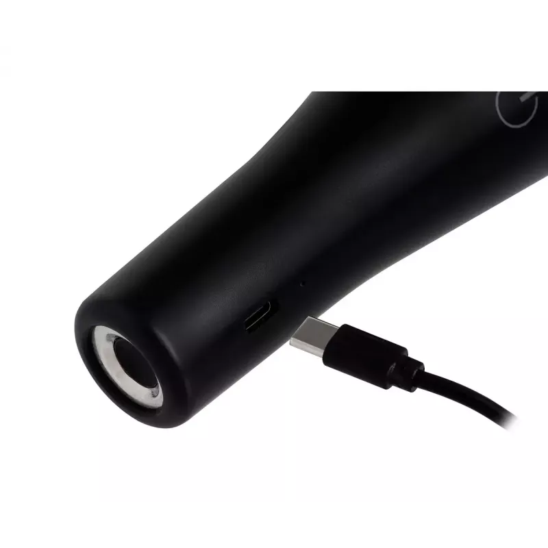 Stalinė lempa ActiveJet AJE-IDA 4IN1 juoda — 12 LED lempučių, 5 W, 4000 K, 1200 mAh baterija, USB-C