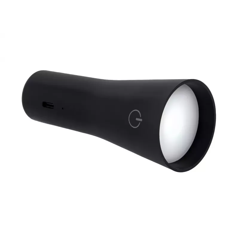 Stalinė lempa ActiveJet AJE-IDA 4IN1 juoda — 12 LED lempučių, 5 W, 4000 K, 1200 mAh baterija, USB-C