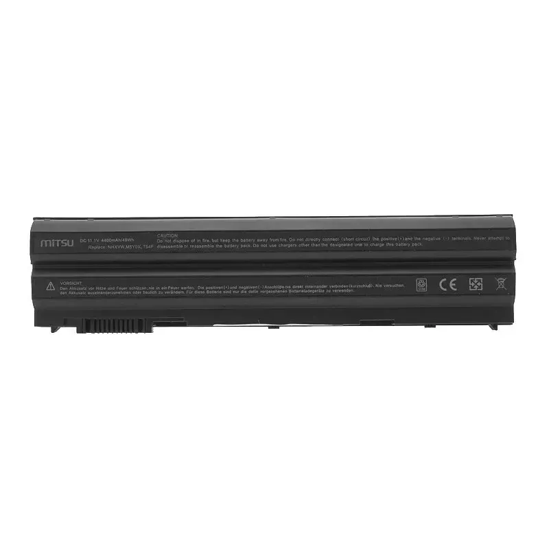 Nešiojamojo kompiuterio baterija MITSU, skirta Dell Latitude E5420 / E6420, 4400 mAh, 10,8–11,1 V