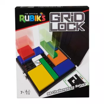 Rubik’s Cube Gridlock žaidimas, problemų sprendimo galvosūkių žaidimas, įkvėptas klasikinio smegenų mankštos sukinėjamo žaislo, suaugusiems ir vaikams nuo 7 metų