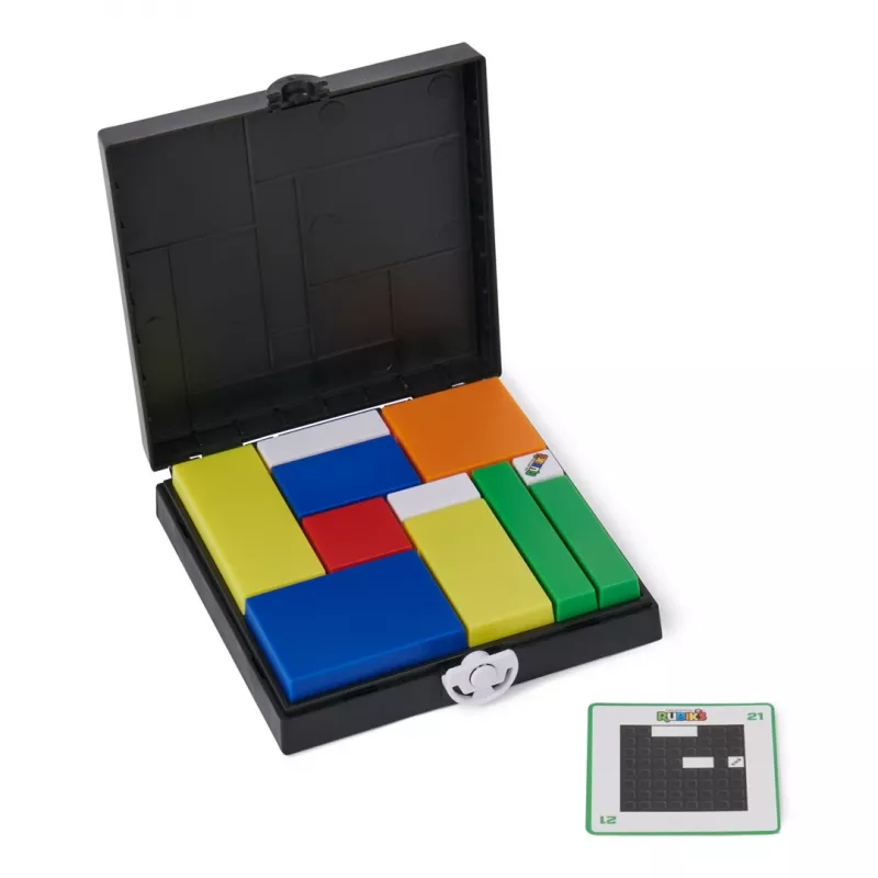Rubik’s Cube Gridlock žaidimas, problemų sprendimo galvosūkių žaidimas, įkvėptas klasikinio smegenų mankštos sukinėjamo žaislo, suaugusiems ir vaikams nuo 7 metų