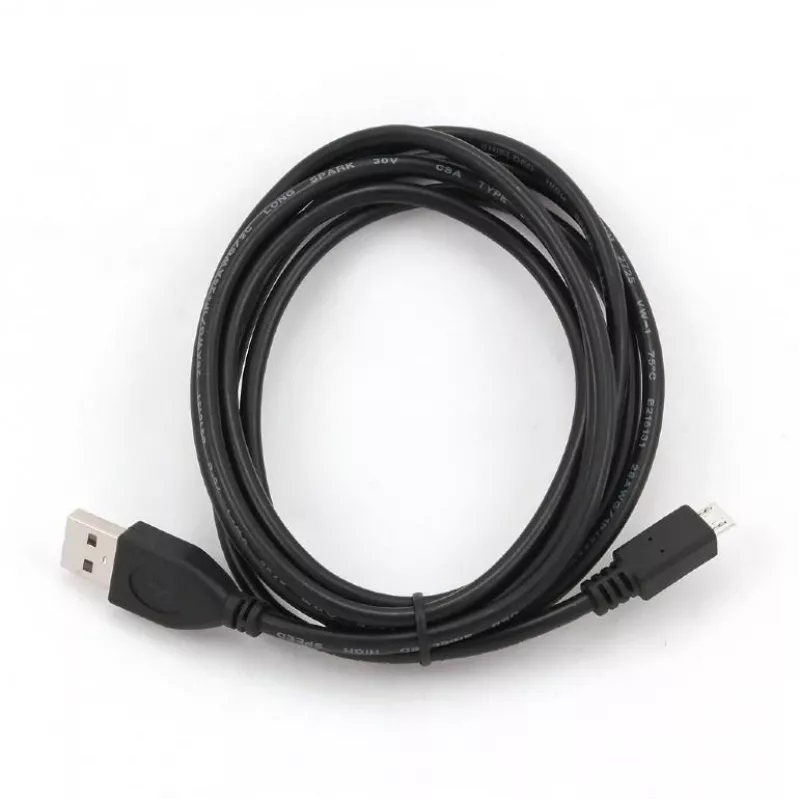 Gembird CCP-MUSB2-AMBM-0.1M USB kabelis USB2 į Micro-USB juodas