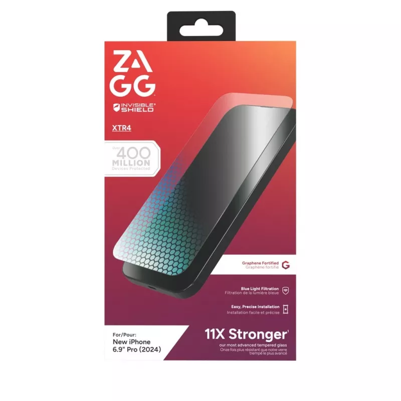 InvisibleShield Glass XTR4 Apple iPhone 16 Pro Max ekrano apsauga