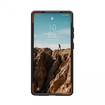 Urban Armor Gear Civilian mobiliojo telefono dėklas 17,3 cm (6,8) apsauginis dėklas alyvuogių, oranžinė