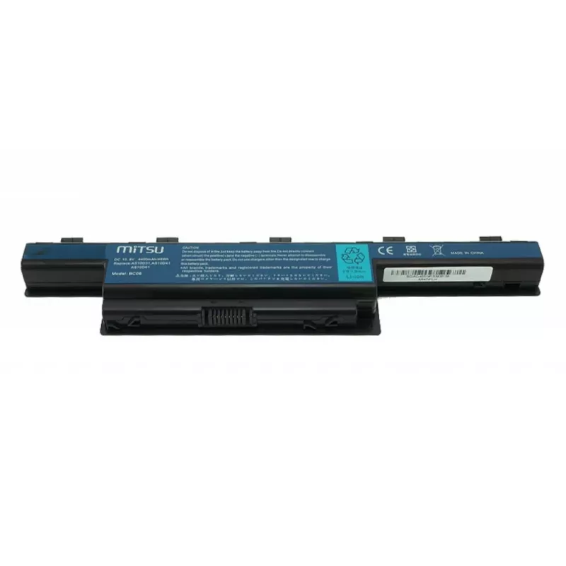 MITSU baterija, skirta Acer Aspire 4551 4741 5741 4400 mAh 10.8–11.1 V