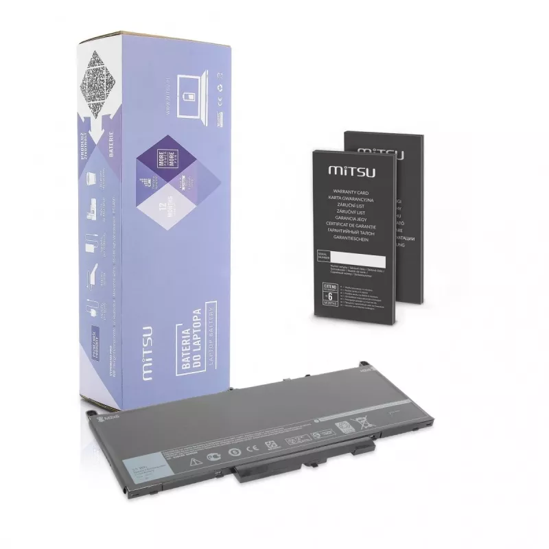 Baterija, skirta „Dell Latitude E7270“, „E7470“ (7300 mAh 55 Wh)