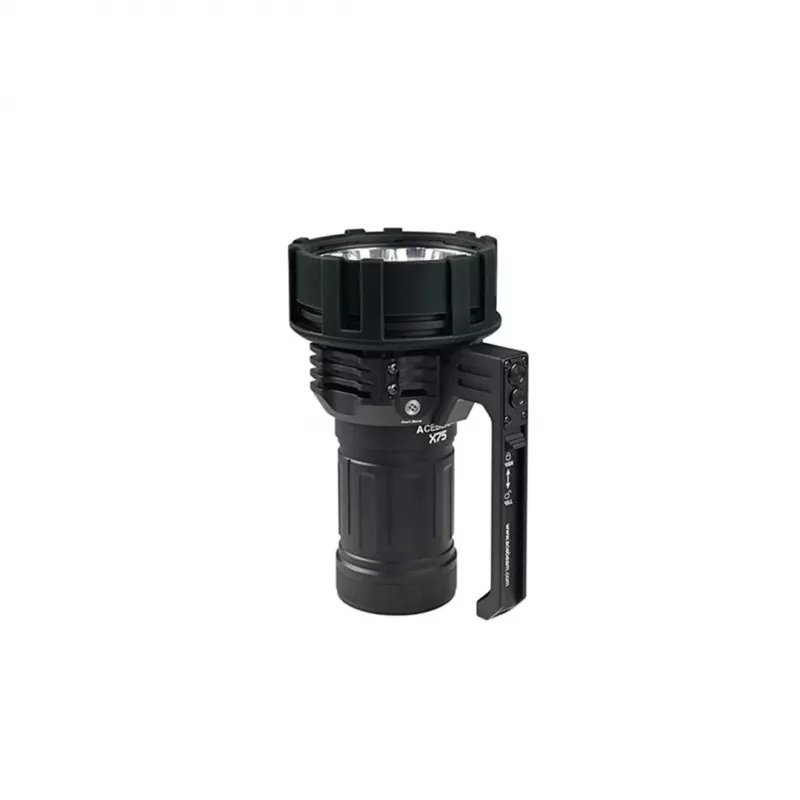 Žibintuvėlis AceBeam X75 XHP 70.3 juodas, 5000K