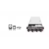 HDD korpusas Sidabrinėstone RM22-308 2.5/3.5 colio 10 diskų juoda balta
