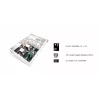 HDD korpusas Sidabrinėstone RM22-308 2.5/3.5 colio 10 diskų juoda balta