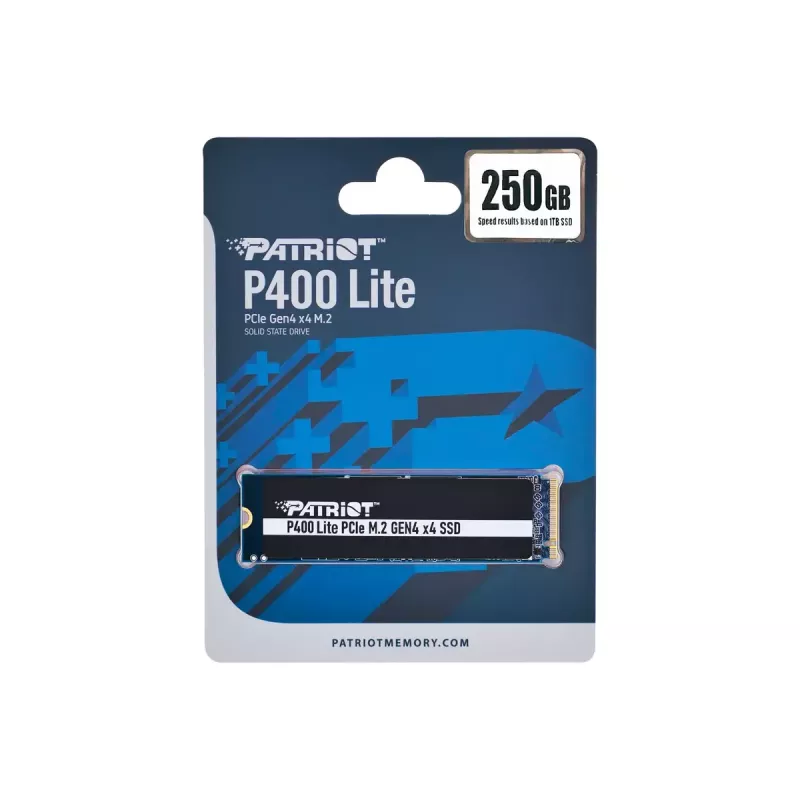 SSD diskas Patriot Memory P400 Lite 250 GB M.2 PCI Express 4.0 NVMe