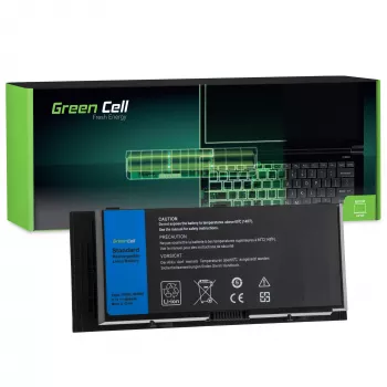 Green Cell - nešiojamojo kompiuterio baterija (atitinka: Dell FV993) - ličio jonų - 9 elementai - 6600 mAh - juoda - skirta Dell Precision M4600, M4700, M4800, M6600, M6700, M6800 (GC-DE74)