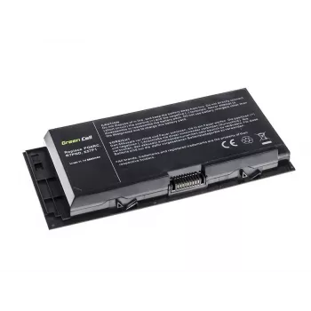 Green Cell - nešiojamojo kompiuterio baterija (atitinka: Dell FV993) - ličio jonų - 9 elementai - 6600 mAh - juoda - skirta Dell Precision M4600, M4700, M4800, M6600, M6700, M6800 (GC-DE74)