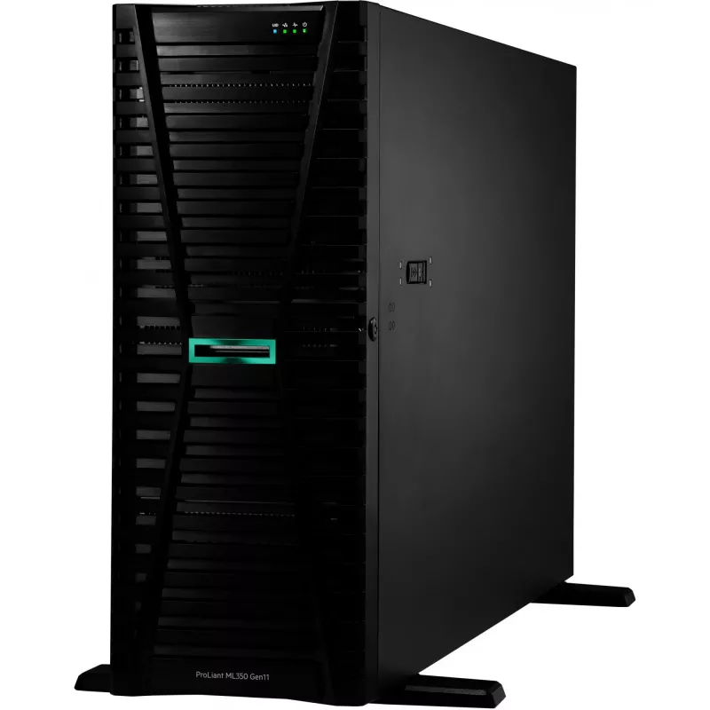 ProLiant ML350 Gen11 Base - Server - Tower - 4U - two-way - 1 x Xeon Sidabrinė 4410Y - 2 GHz - RAM 32 G