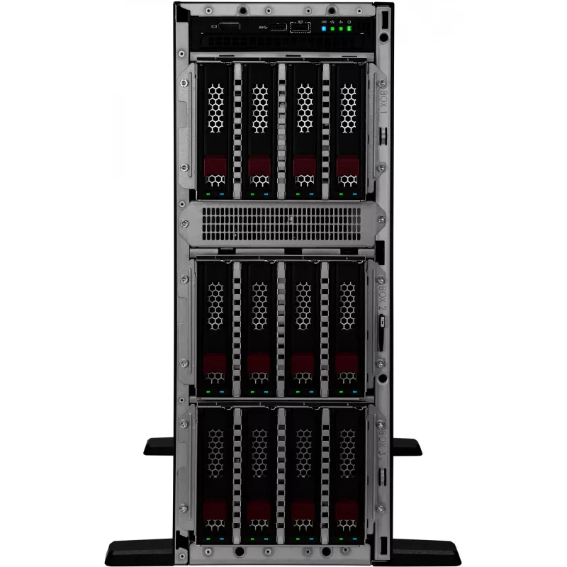 ProLiant ML350 Gen11 Base - Server - Tower - 4U - two-way - 1 x Xeon Sidabrinė 4410Y - 2 GHz - RAM 32 G