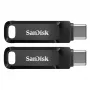 2 vnt. pakuotė SanDisk Ultra Dual Go Type-A/Type-C 64 GB USB atmintinė pasukama, iki 150 MB/s, USB 3.2 Gen 1x1 (5 Gbit/s)