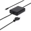 Nešiojamojo kompiuterio adapteris Nedis NBAU45110BK 45W GaN su nuolatinės srovės išėjimais 5V/9V/12V/15V/20V