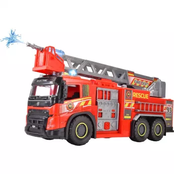 Žaislinis gaisrinis automobilis Simba-Dickie Giant Fire Truck 203719031 su judančiomis dalimis