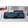 V5 Max, žaidimų klaviatūra juoda/mėlynai pilka, DE išdėstymas, Gateron Jupiter Banana, Hot-Swap, RGB