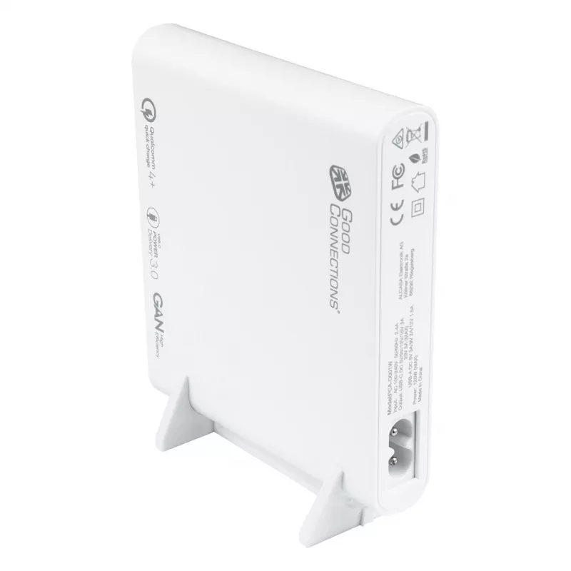 Mobiliojo įrenginio įkroviklis Alcasa PCA-D001W Universalus Baltas AC Greitas įkrovimas