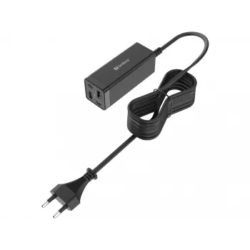 SANDBERG maitinimo blokas - 65 vatų - 3,25 A - PD, QC - 4 išvesties prievadai (2 x USB, 2 x USB-C)