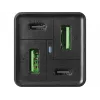 SANDBERG maitinimo blokas - 65 vatų - 3,25 A - PD, QC - 4 išvesties prievadai (2 x USB, 2 x USB-C)