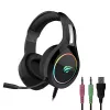 Žaidimų ausinės Havit GAMENOTE H2232D RGB USB+3.5mm