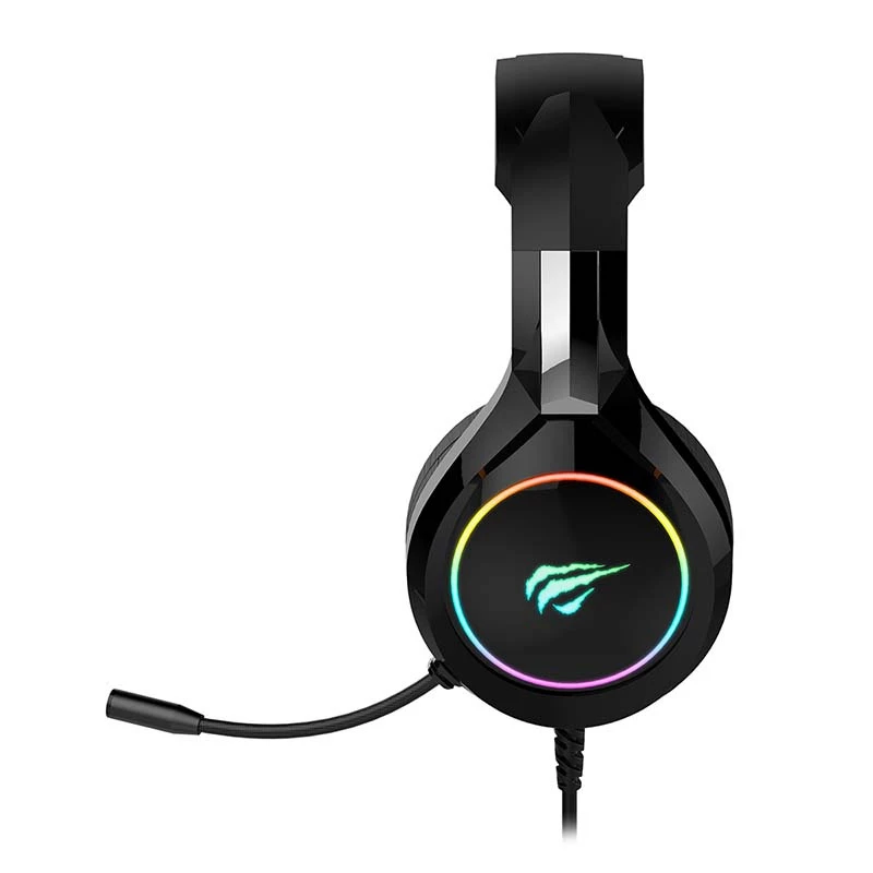 Žaidimų ausinės Havit GAMENOTE H2232D RGB USB+3.5mm