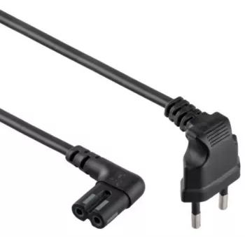 Maitinimo kabelis Gembird PC-184L 1 m H05VV-F CEE7/16 į C7, 2,5 A, juodas