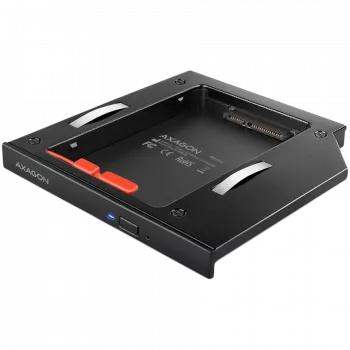 AXAGON RSS-CD12 2,5 col. SSD/HDD adapteris optiniam įrenginiui 12,7 mm su LED