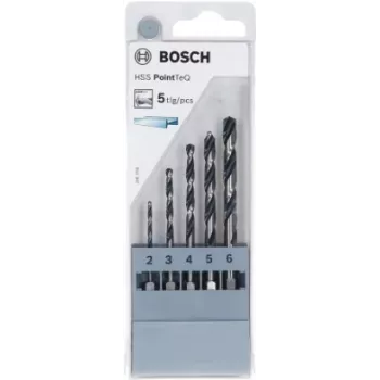 Smailus kaltinis grąžtas Bosch HSS Twist Drill Bit PointTeQ Sey