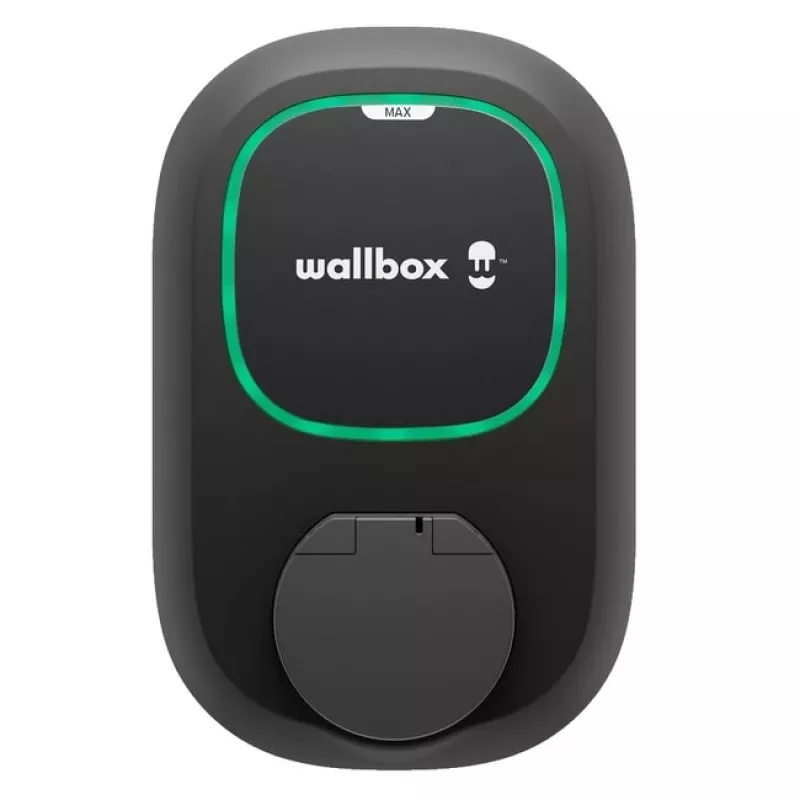 Wallbox Pulsar MAX Socket 22 kW Wi‑Fi Bluetooth — EV įkrovimo stotelė, lizdinė versija