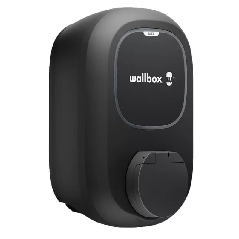 Wallbox Pulsar MAX Socket 22 kW Wi‑Fi Bluetooth — EV įkrovimo stotelė, lizdinė versija