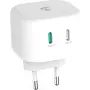 Nedis Įkroviklis WCGPD45W100WT 45W GaN Greitasis Įkrovimas, USB-C PD išvestis