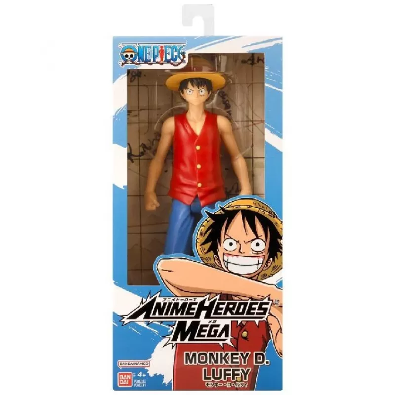 Kolekcinė anime figūrėlė Bandai Figure Monkey D. Luffy ANIME HEROES ONE PIECE MEGA