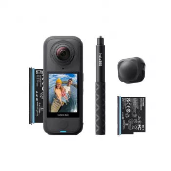 Veiksmo kamera Insta360 X4AIR — 8K Ultra HD, 120 fps, 29 MP, atspari vandeniui iki 15 m, 2010 mAh, 165 g