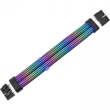 Jungiamasis laidas THERMALTAKE AC-082-CN1NAN-A1 8 kontaktų lizdas–lizdas, juodas, 0,272 m