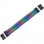 Jungiamasis laidas THERMALTAKE AC-082-CN1NAN-A1 8 kontaktų lizdas–lizdas, juodas, 0,272 m