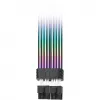 Jungiamasis laidas THERMALTAKE AC-082-CN1NAN-A1 8 kontaktų lizdas–lizdas, juodas, 0,272 m
