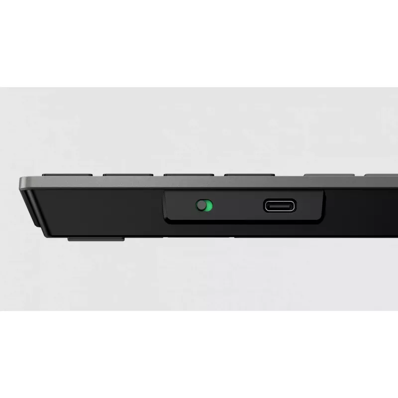 HP 720 kelių įrenginių įkraunama belaidė klaviatūra, pilno dydžio, USB, Bluetooth