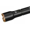 Žibintuvėlis Duracell DF4000R juodas — rankinis įkraunamas žibintuvėlis, kompaktiškas dizainas