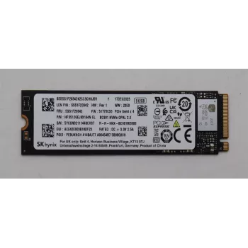 2,5 colio SATA SSD Lenovo 256 GB modelis 5SS1F20642