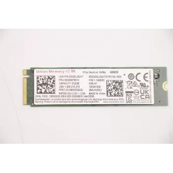 Vidinis NVMe SSD Lenovo SSDASM 512 GB PCIe 4.0 x4 M.2 2280