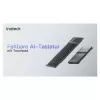 Inateck KB06101_STEEL GRAY klaviatūra Namams RF belaidė + Bluetooth QWERTZ anglų Juoda