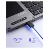 Inateck KB06101_STEEL GRAY klaviatūra Namams RF belaidė + Bluetooth QWERTZ anglų Juoda
