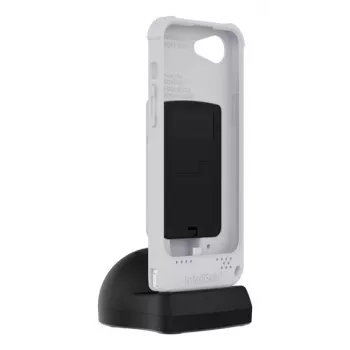 Brūkšninių kodų skaitytuvas-apkaba Socket Mobile DURASLED DS840, skirtas iPhone (parengtas debesijai)