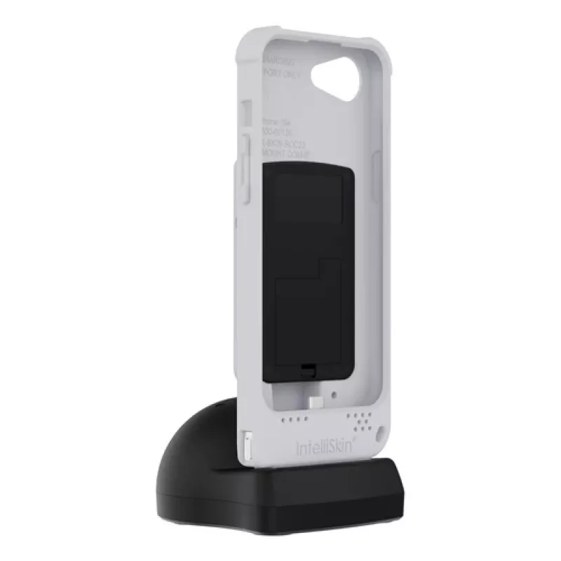 Brūkšninių kodų skaitytuvas-apkaba Socket Mobile DURASLED DS840, skirtas iPhone (parengtas debesijai)