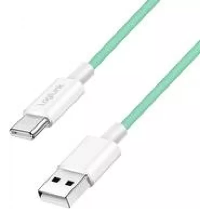 LogiLink USB-C laidas USB 2.0 USB-A kištukas, USB-C kištukas 1 m žalios spalvos CU0327
